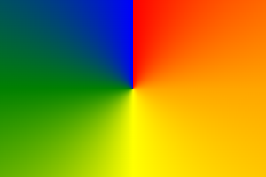 Conic-gradient example